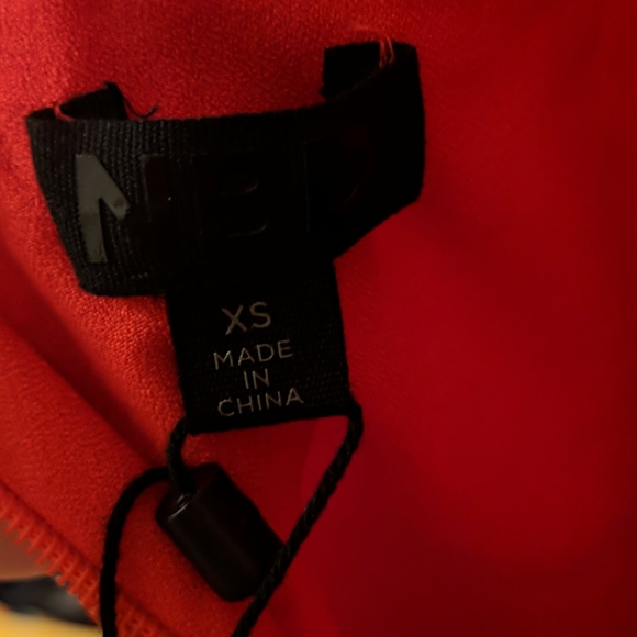 NBD Revolve Red V-neck Romper - Picture 8 of 10